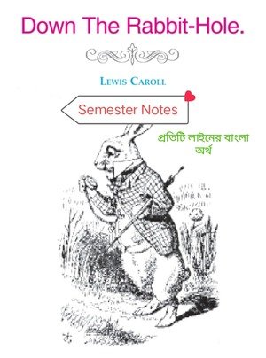 Down The Rabbit Hole Bengali Meaning